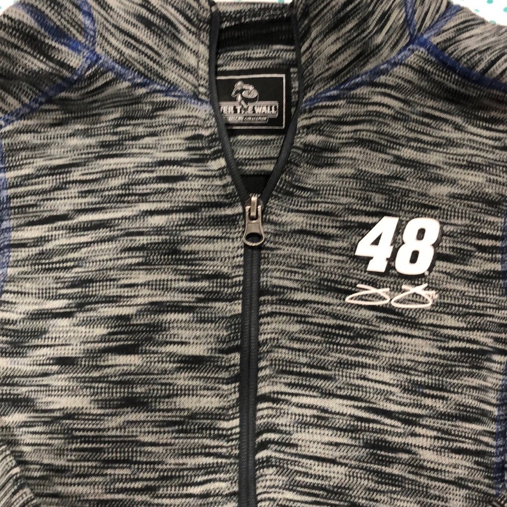 NASCAR driver Jimmie Johnson zip up jacket